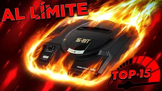 Top 15 JUEGOS que LLEVARON al LIMITE la Mega Drive 🔥 [Sega Mega drive Gráficos]