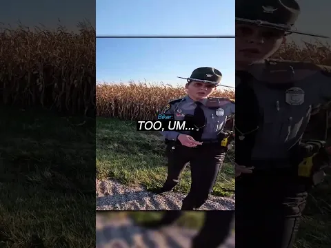 Biker Shocked by Why Cop Pulled Him Over 😳