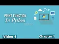 Print Function in Python Python Training in Hindi Python Tutorial for Beginners
