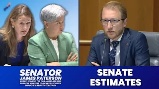 Senator Paterson spars with Penny Wong on PMs deception on Chinese navy