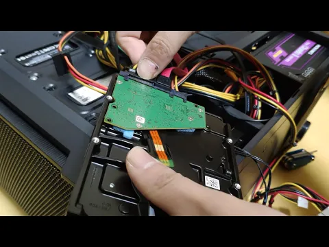 하드디스크 케이블 연결