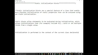 static initialization block JavaScript