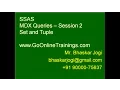 SSAS Part10 - MDX Queries Set and Tuple