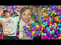 Filling up 400 Easter Eggs