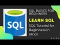 SQL Tutorial for Beginners in Hindi Full SQL Course In Hindi Full Database Course for Beginners