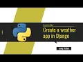 How to create a weather app in Django