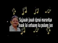 Download Lagu Karaoke Rindu Di Rambang Patang
