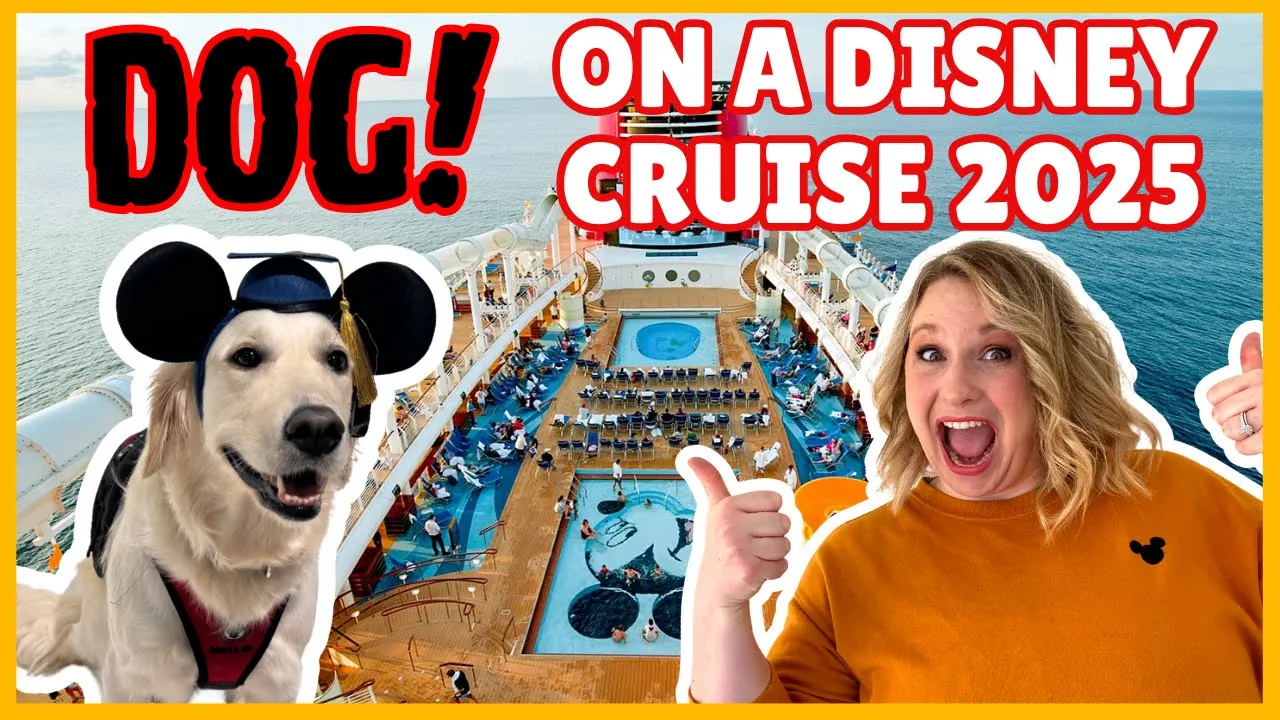 Bringing a Service Dog on a Disney Cruise: Disney Dream Embarkation 2025 Vlog! 🐾🛳
