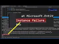 Scaffold-DbContext throws Instance failure Error Instance Failure in C or C Core