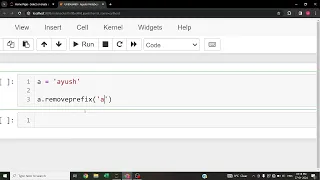 remove preffix and suffix method in python