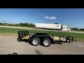 East Texas 77x14 Utility Trailer