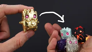 I made all ZERO POINT Sprites in REAL LIFE (even with real Gold!)