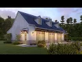 3-Car Garage Plan with Apartment Under 500 Sq Ft Modern Farmhouse Style Plan 699-00396