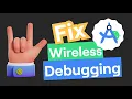 Android Studio Wireless Debugging with easy fix
