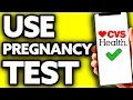 How To Use CVS Health Pregnancy Test - Step by Step