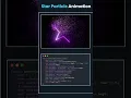 star particle Animation function javascript make your website attractive