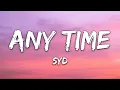 Syd - Any Time (feat. James Fauntleroy) (Lyrics)