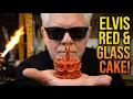 Can I Build a Glass Birt ay Cake in Elvis Red Sun Colors for a Member LIVE