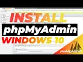 How to Install and Setup phpMyAdmin in Windows 10