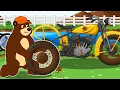 Download Lagu Repairing a Motorcycle and Changing the Tires | The Bear's Garage