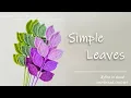 How to Crochet a Simple Leaves Detailed Crochet Tutorial