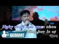 Karaoke Sợ Tình Ta Dang Dở Tone Nam - Quang Lập | Nhạc Vàng Bolero Karaoke