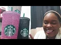 Starbucks Custom Rhinestone Cold Cups