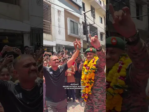 फ़ौजी भाई का सुवागत ❤️🥷 #viral #shorts video 9770678245