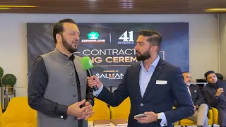 Mian Nauman, Chairman Salman Group | Residence 41 Signing Ceremony