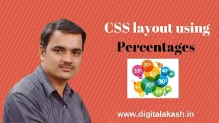 CSS Layout Using Percentages - Lesson 8