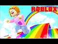 Rainbow Obby Roblox Gameplay