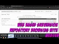 Web Based Subversion Repository Browsing with WebSVN