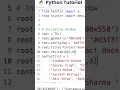 Create Contact Book App using Python in Hindi Python Project