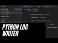 How to Create a Simple Log Writer in Python - Writing to a Log in Python