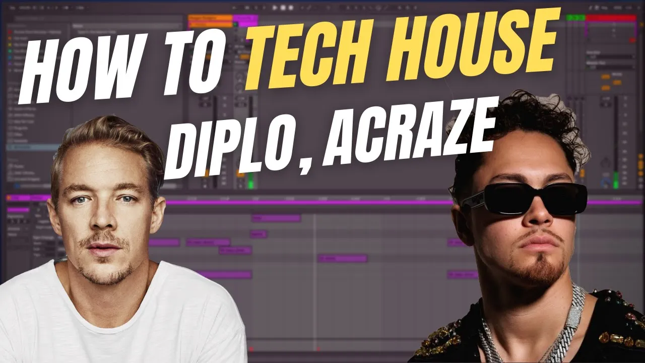Get that ACRAZE, DIPLO sound in 20 minutes (Super Easy Tutorial)