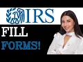 How To Use Irs Fillable Forms 2025