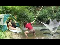 Download Lagu Outdoor Adventure, Camping,  Exploring Nature, Fishing Using Trawl Net, Catch a Lots of Fish