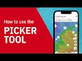 Use the Picker Tool - Windfinder App
