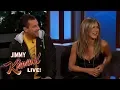 Jennifer Aniston Adam Sandler on Friendship Adam Levine Emergency Landing