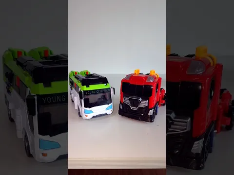 bus & truck transfomation tobot carbot 또봇빅보스 카봇로더