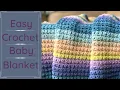 Essentials Baby Blanket How to Crochet a Fast and Easy Blanket Beginner Friendly