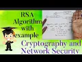 RSA Algorithm in Cryptography and Network Security Asymmetric Techniques