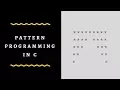 C programming Pattern 15 star program in C
