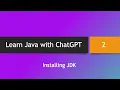Learn Java with ChatGPT -
