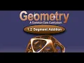 1 2 Segment Addition - Big Ideas Math Geometry