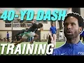 How NFL Prospects Train for the 40-yard Dash
