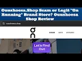 Ouushoesa Shop Scam or Legit On Running Brand Store Review