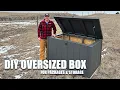 Oversized DIY Storage Box Build Perfect for Packages Storage