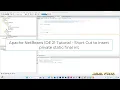 Apache NetBeans IDE 21 Tutorial - Short Cut to insert private static final int