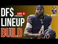 DFS Fanduel Week 7 WINNING Lineup Picks Strategy Revealed